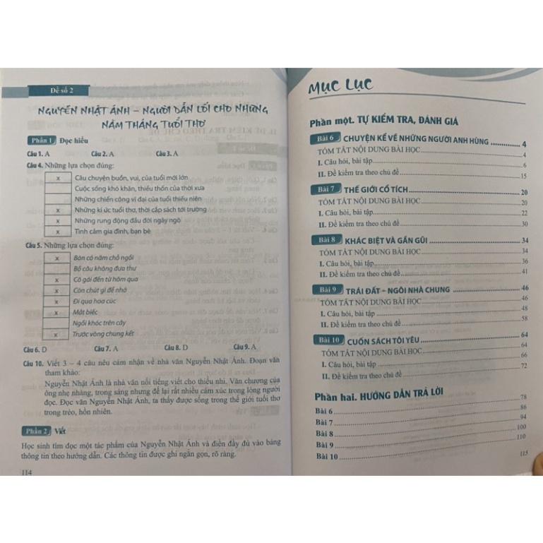 Sách - Bộ đề kiểm tra Ngữ Văn 6 tập hai