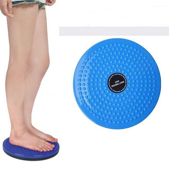 Đĩa Xoay Eo Tập Thể Dục 360 Độ Tập Cơ Bụng Có Hạt Massage Bàn Chân - Dụng Cụ Tập Bụng Tại Chỗ