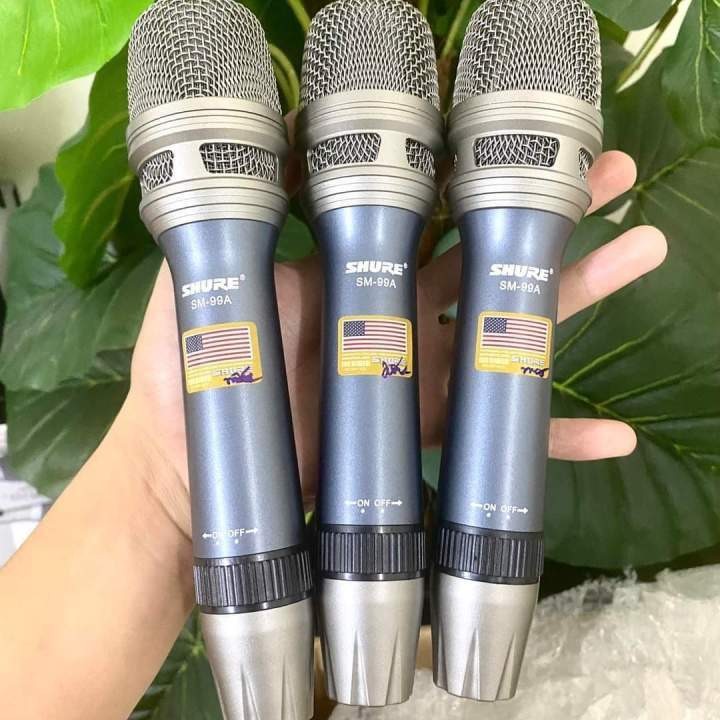 Mic karaoke có dây SHURE SM99A - Âm thanh cực hay