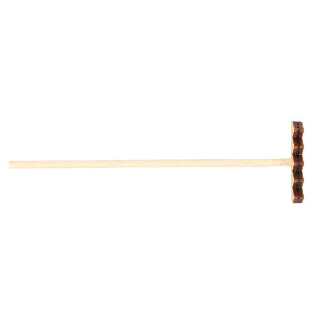 3X Wooden Rake Meditation Accessory for Zen Garden Sand DIY Ornament Decor