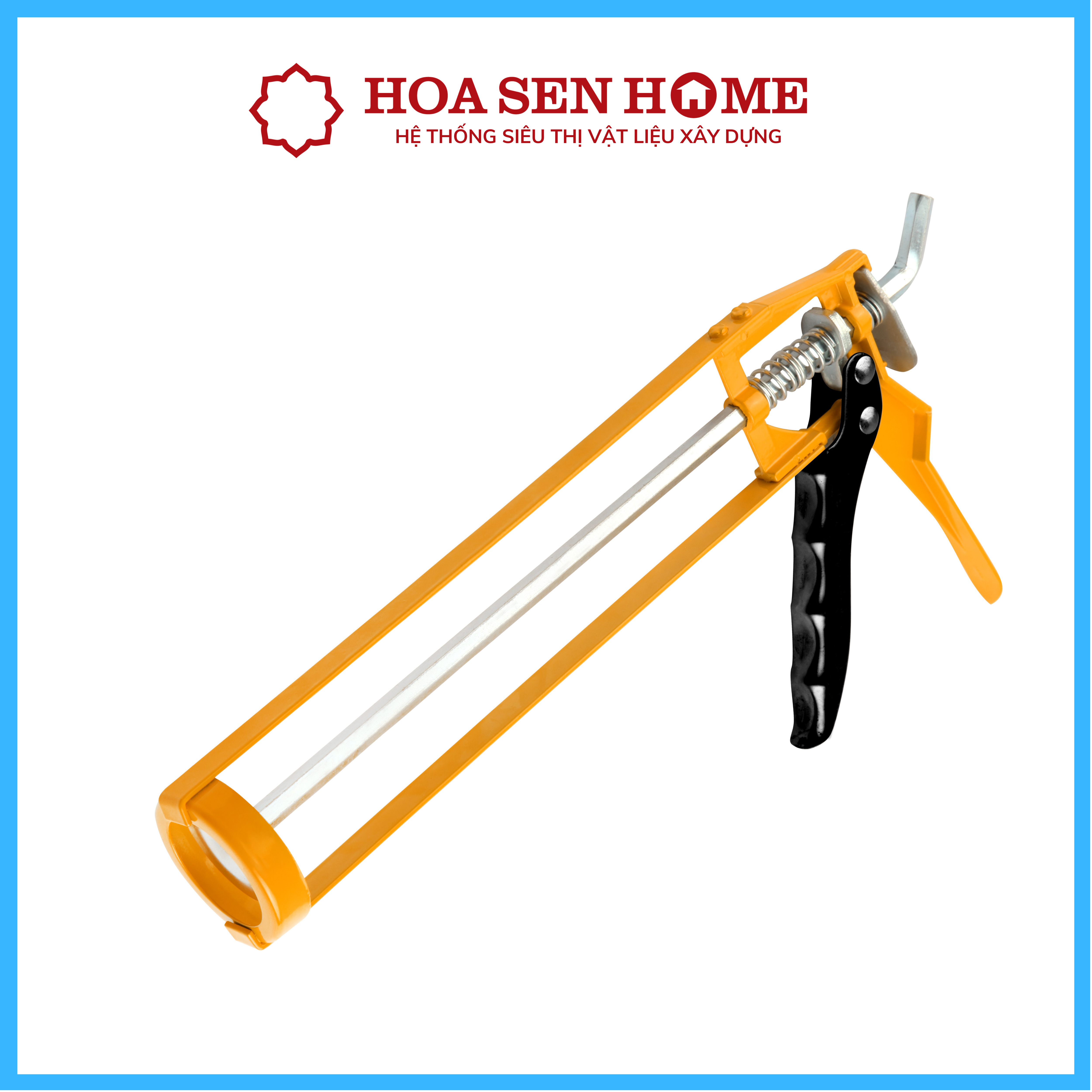 Khung bắn silicone Tolsen thân nhôm có thép