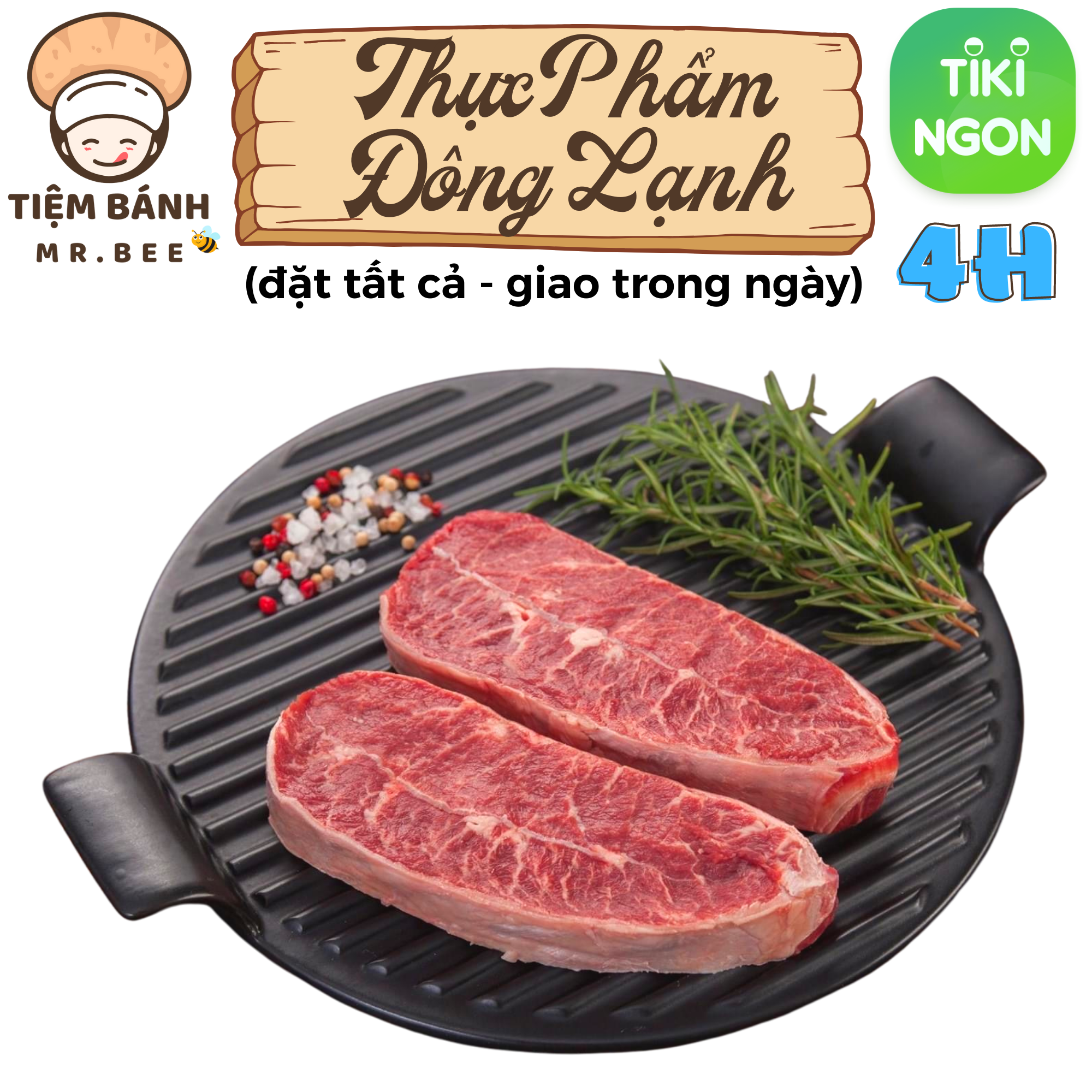– Lõi thăn vai Bò Mỹ Beefsteak – 1kg