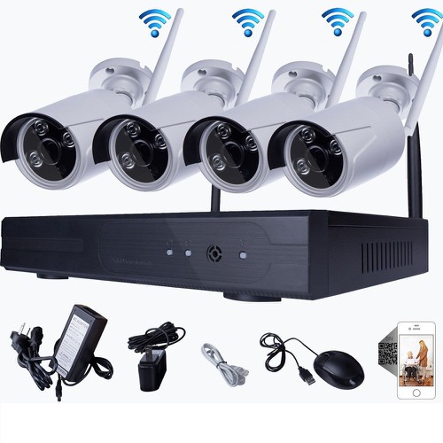 Bộ Kit Camera Không Dây NVR KIT Full HD 2.0 - KIT4 2.0