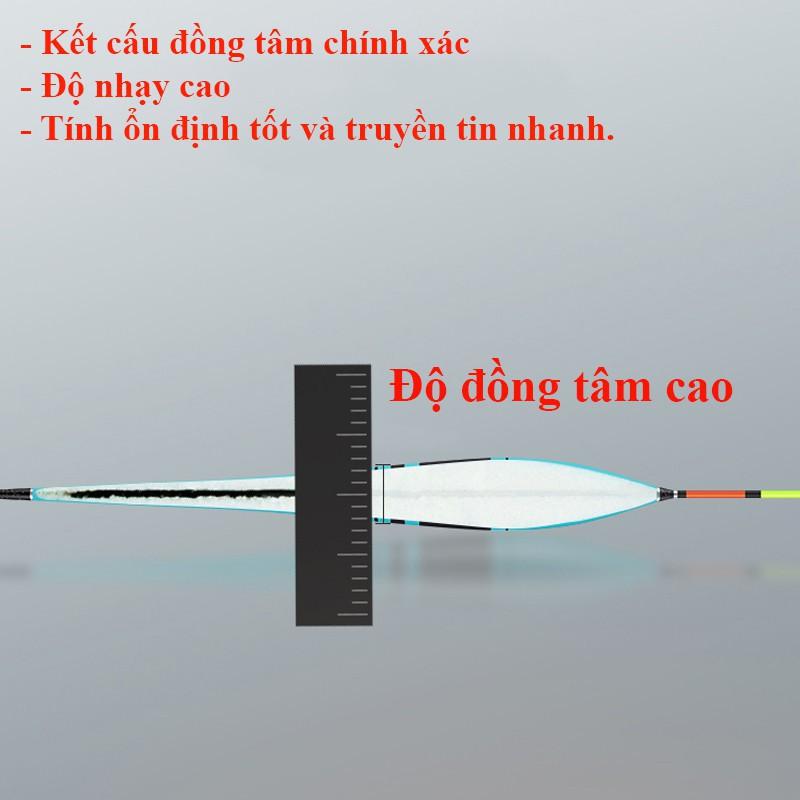 Phao câu Đài Nano Shark tăm phao 3D đầu xoắn truyền thông tin siêu nhạy cao cấp