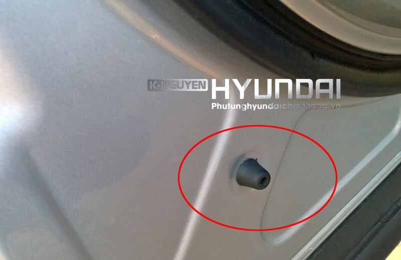 Cao su giảm chấn cánh cửa xe Hyundai Kia - Dùng chung cho các dòng xe I10, Morning, Accent, Elantra, Forter, K3, Cerato, Tucson, Santafe,...