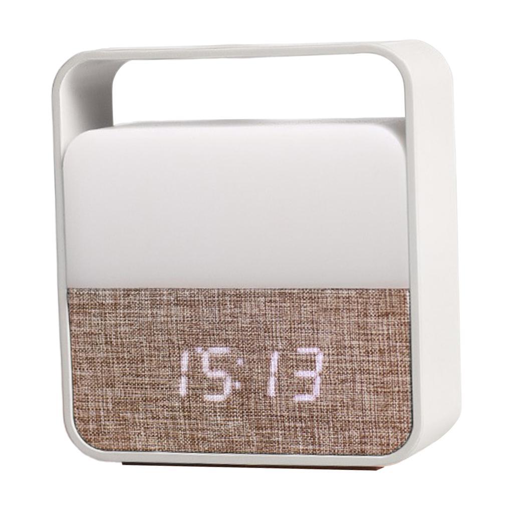 Digital Alarm Clock Snooze Function LCD Display Clock Home Decor
