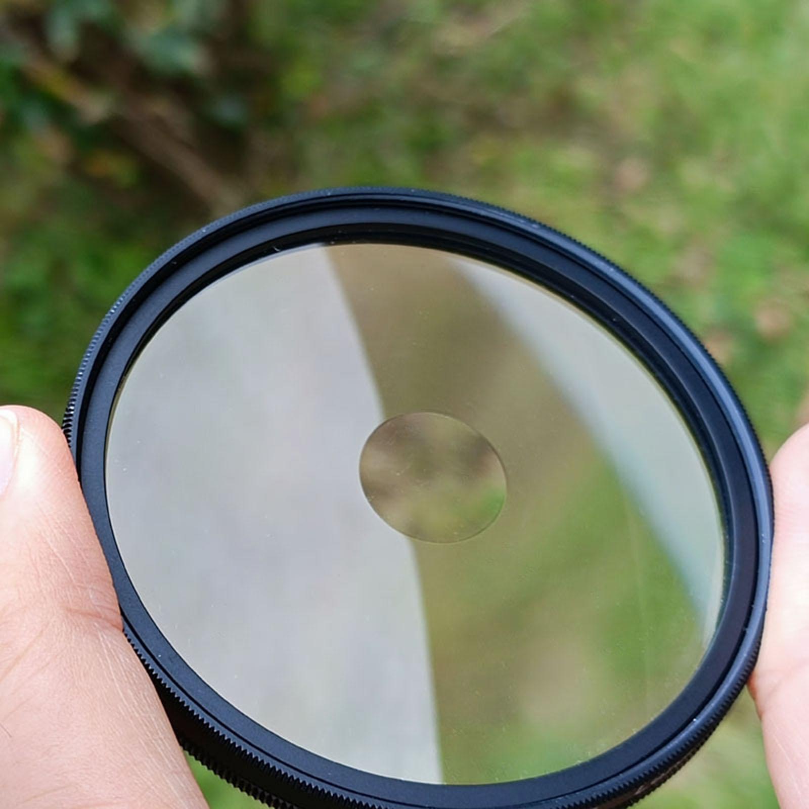 Camera Lens Filter Filter Glass Lens Portable 77mm Lightweight