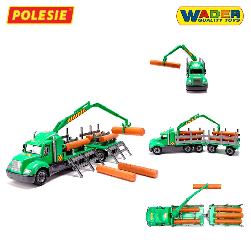 Xe đồ chơi chỡ gỗ lớn Mike – Polesie Toys