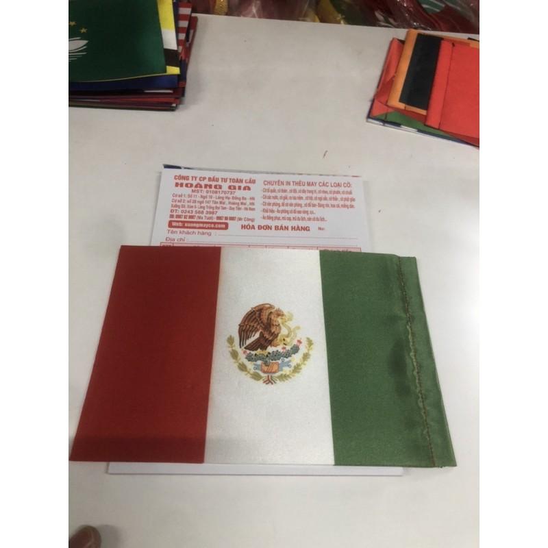 Quốc kỳ Mexico để bàn 14x21cm