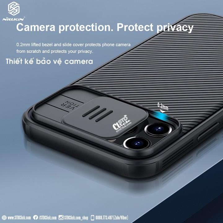 ỐP LƯNG DÀNH CHO ĐIỆN THOẠI IPHONE 12 PRO MAX NILLKIN CAMSHIELD PRO NILLKIN 