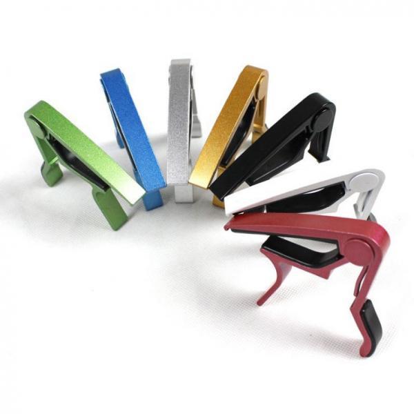 2PCS Acoustic Guitar Capo Acoustic Guitar Capo Capo Classical Tune Golden