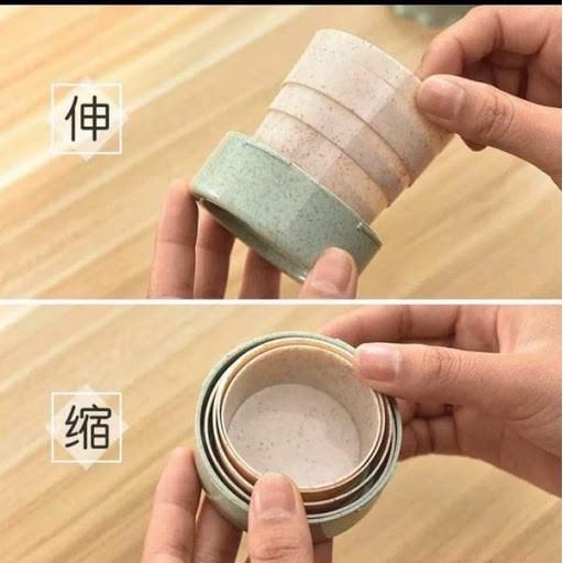 Ly gấp gọn lúa mạch dã ngoại du lịch thông minh