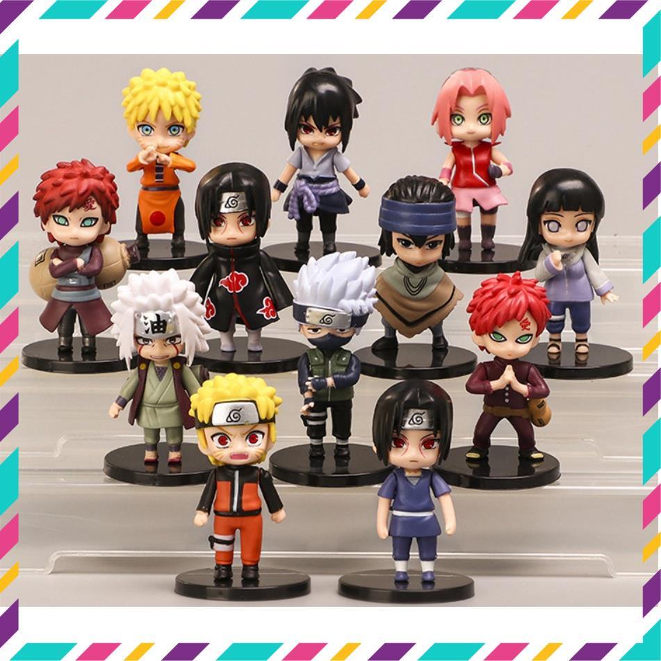 Mô Hình Naruto ChiBi, Mô Hình Naruto Thế Hệ Mới cao 6,5cm