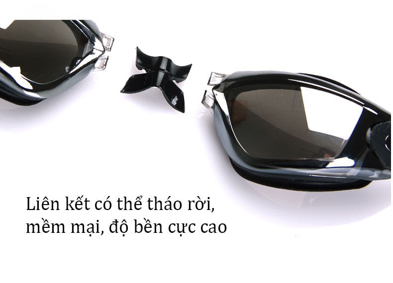 Kính bơi chống tia UV, chống sương mù hiện đại cho cả nam và nữ phong cách Hàn Quốc mã 6615