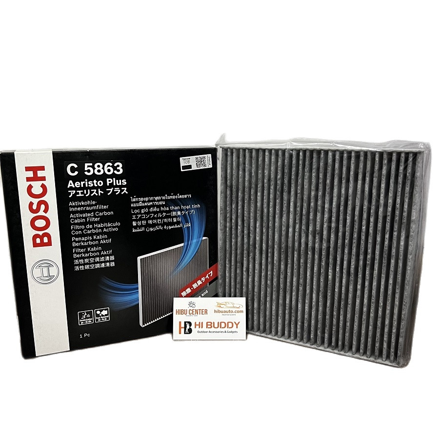 Lọc Điều Hòa Than Hoạt Tính BOSCH Ariesto Plus C5863 Cho Xe Honda Accord, Civic ,CR-V - Hibu