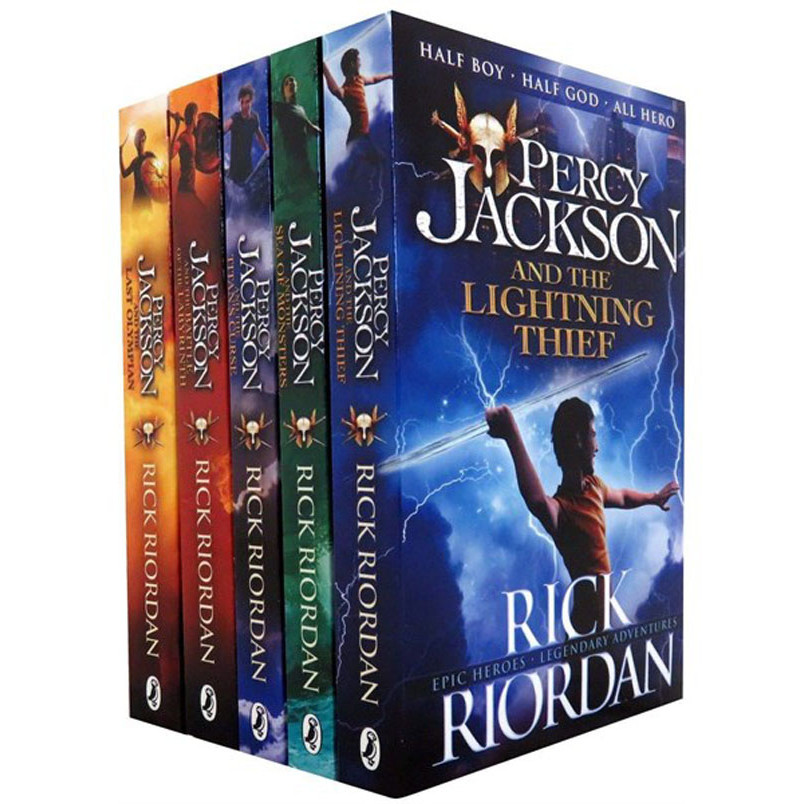 Truyện đọc tiếng Anh - Percy Jackson Collection 5 Books Set