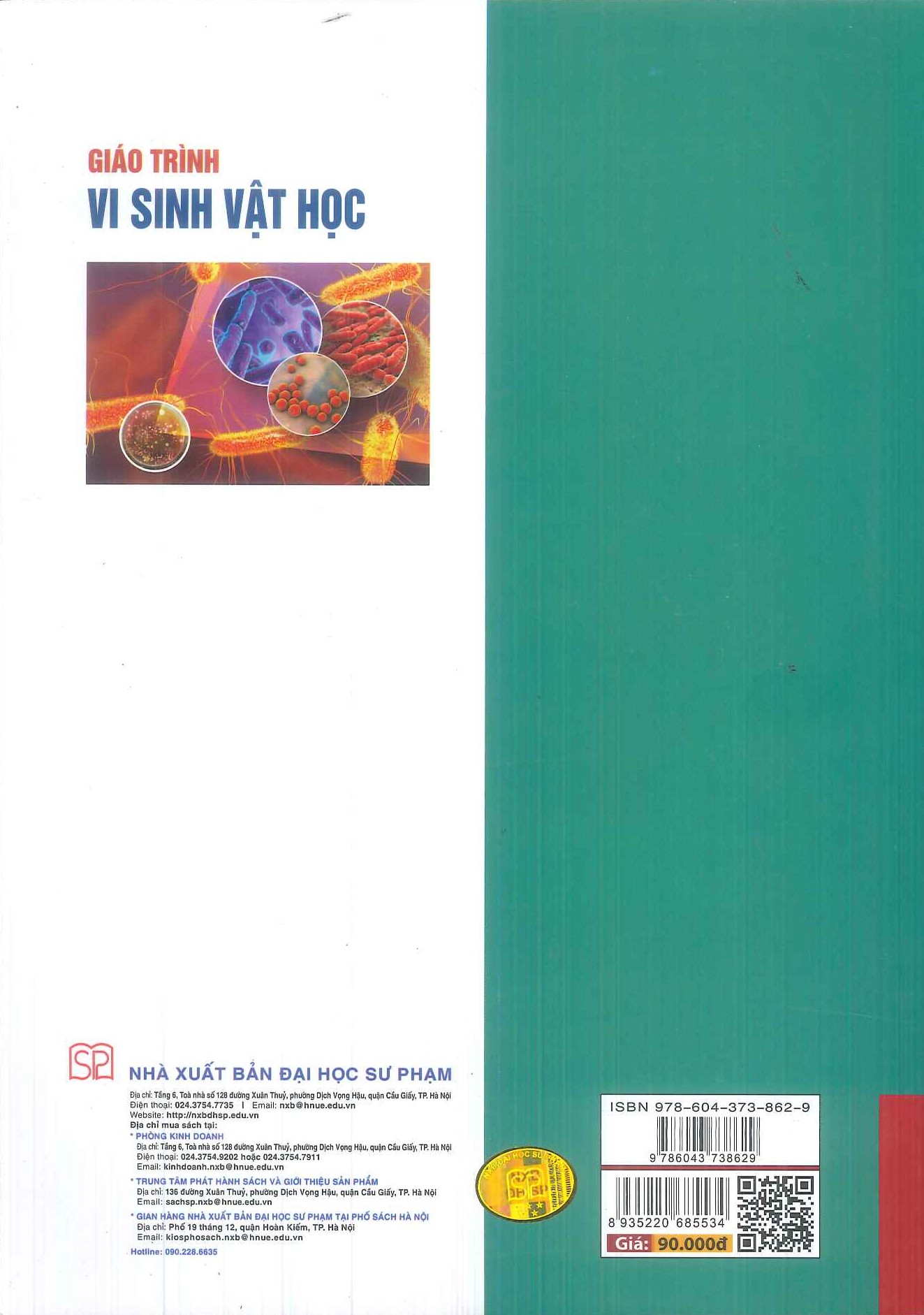 Giáo trình Vi Sinh Vật Học (ĐHSP)