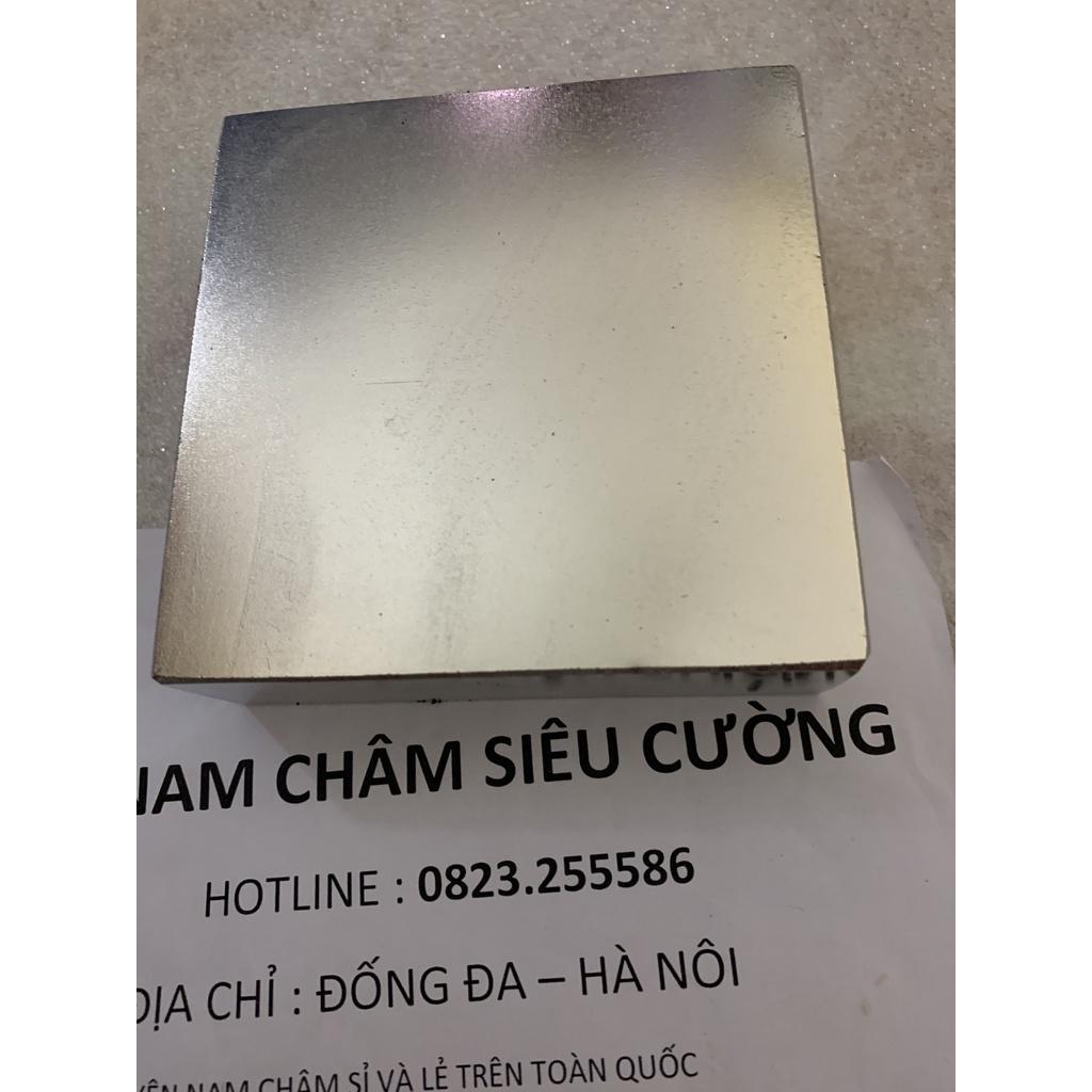 Nam châm vĩnh cửu kích thước 100x100x30mm siêu lực hút