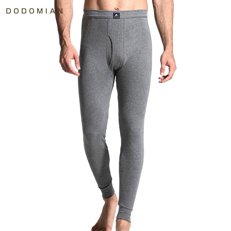 Mùa Đông Dài Johns Cotton Solid Nhiệt Đồ Lót Quần Mềm Mại Ấm Mỏng Nhiệt Nam Quần Lót Quần Legging: Vetement Homme L-XXXL