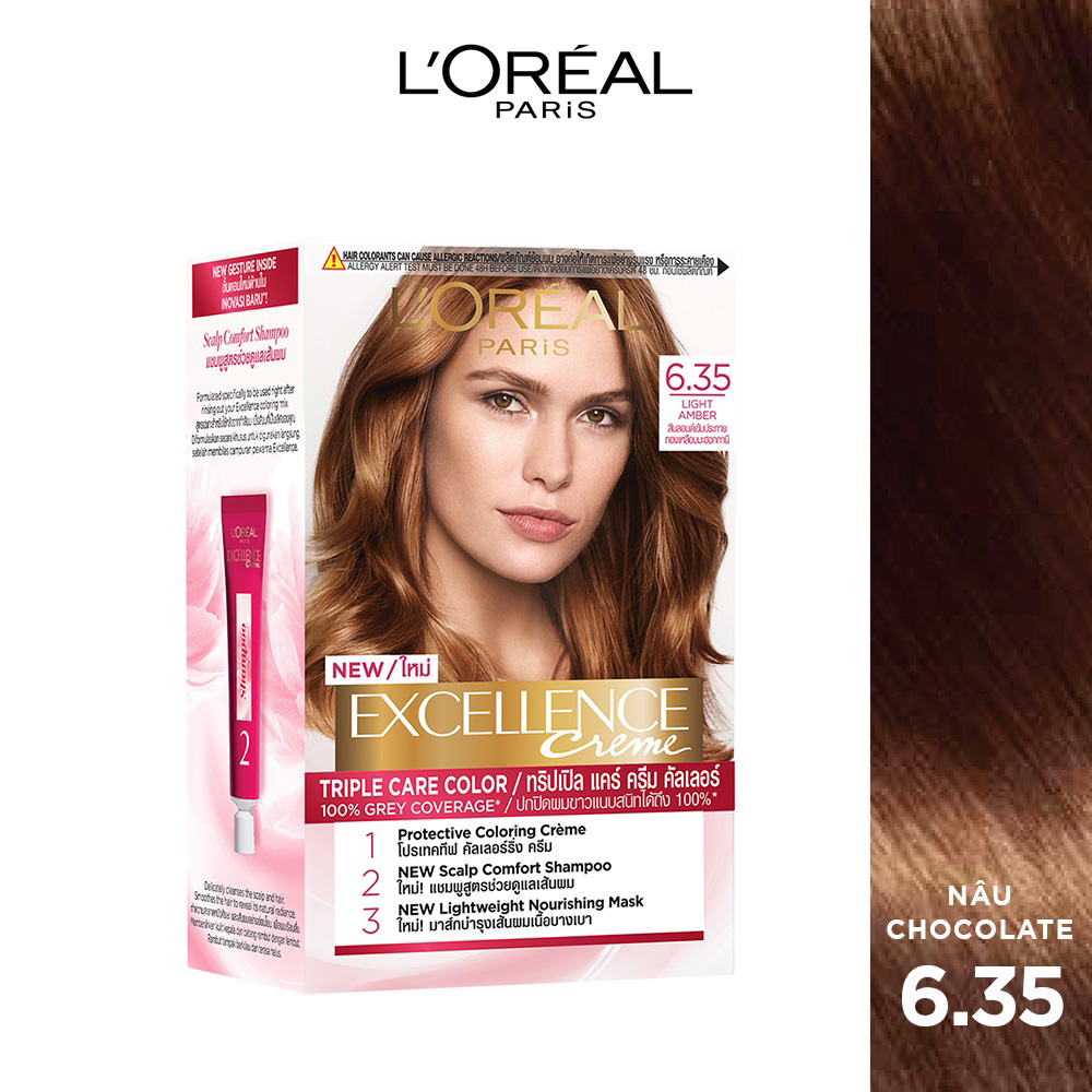 Bộ thuốc nhuộm tóc thời thượng L'Oreal Paris Excellence