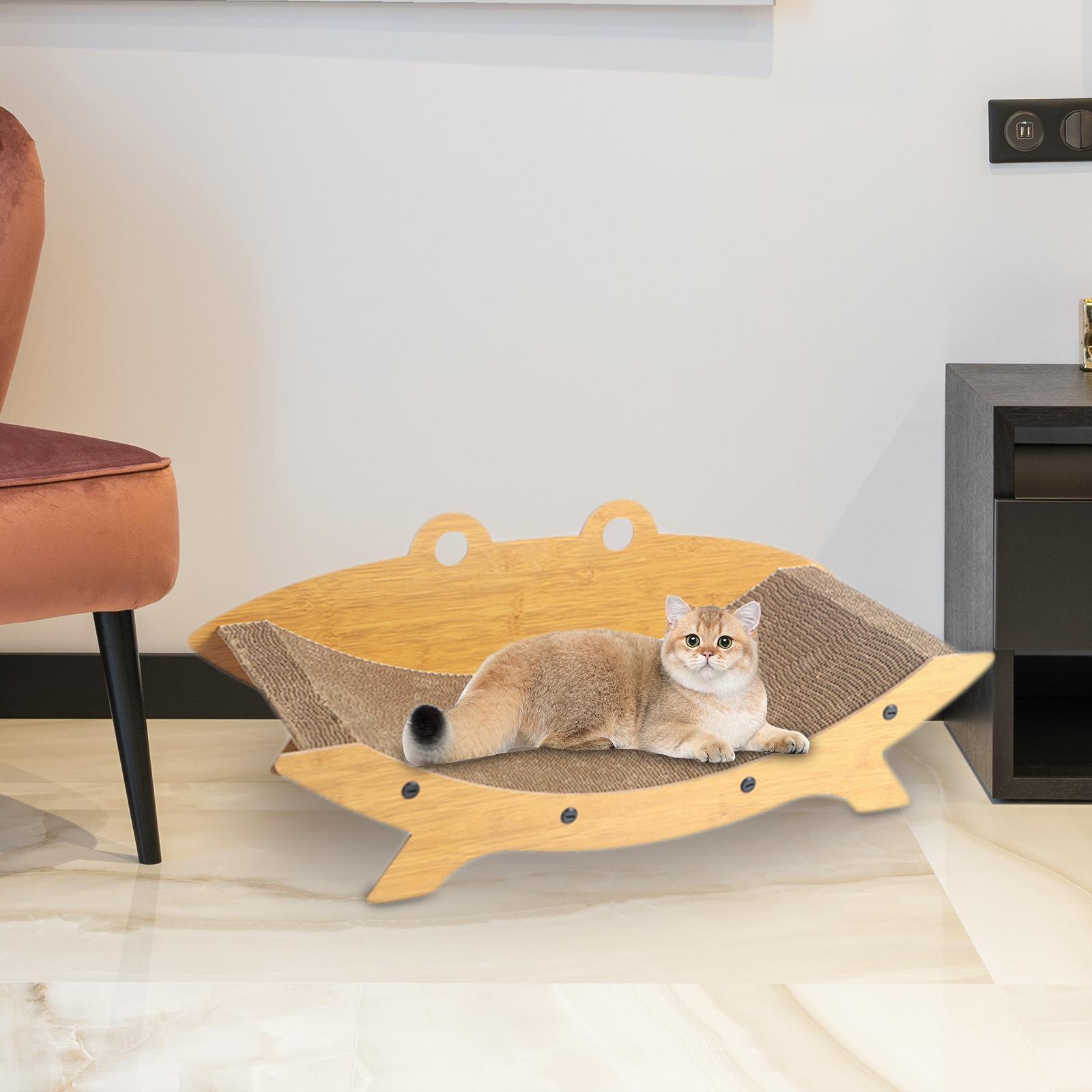 Cat Scratch Bed Playing Cat Scratcher Couch for Kitty Kitten Small Cats