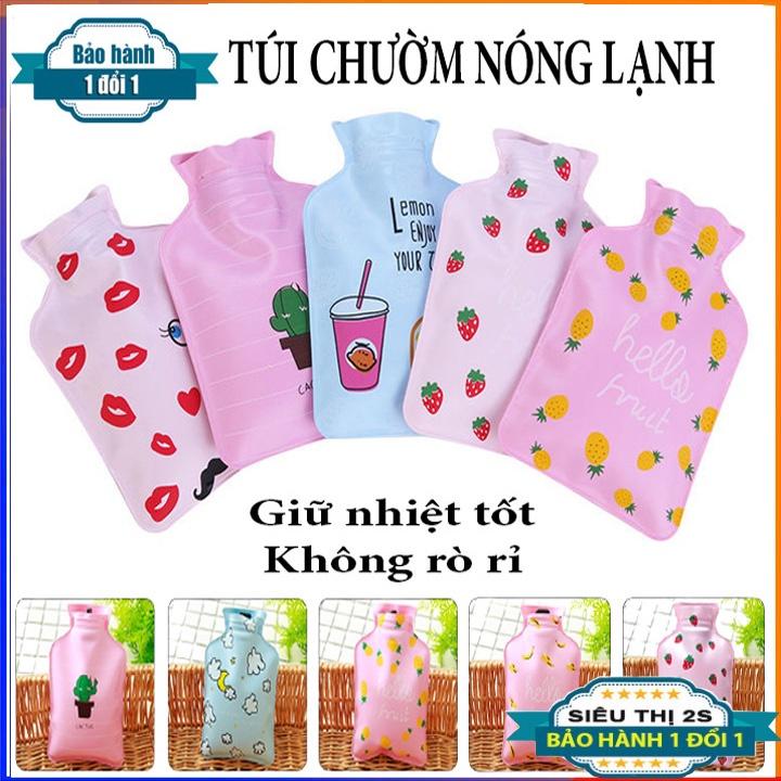 Túi chườm nóng lạnh đa năng giữ nhiệt, chườm bụng kinh, chườm đá loại mini phù hợp mang du lịch - LOẠI 1