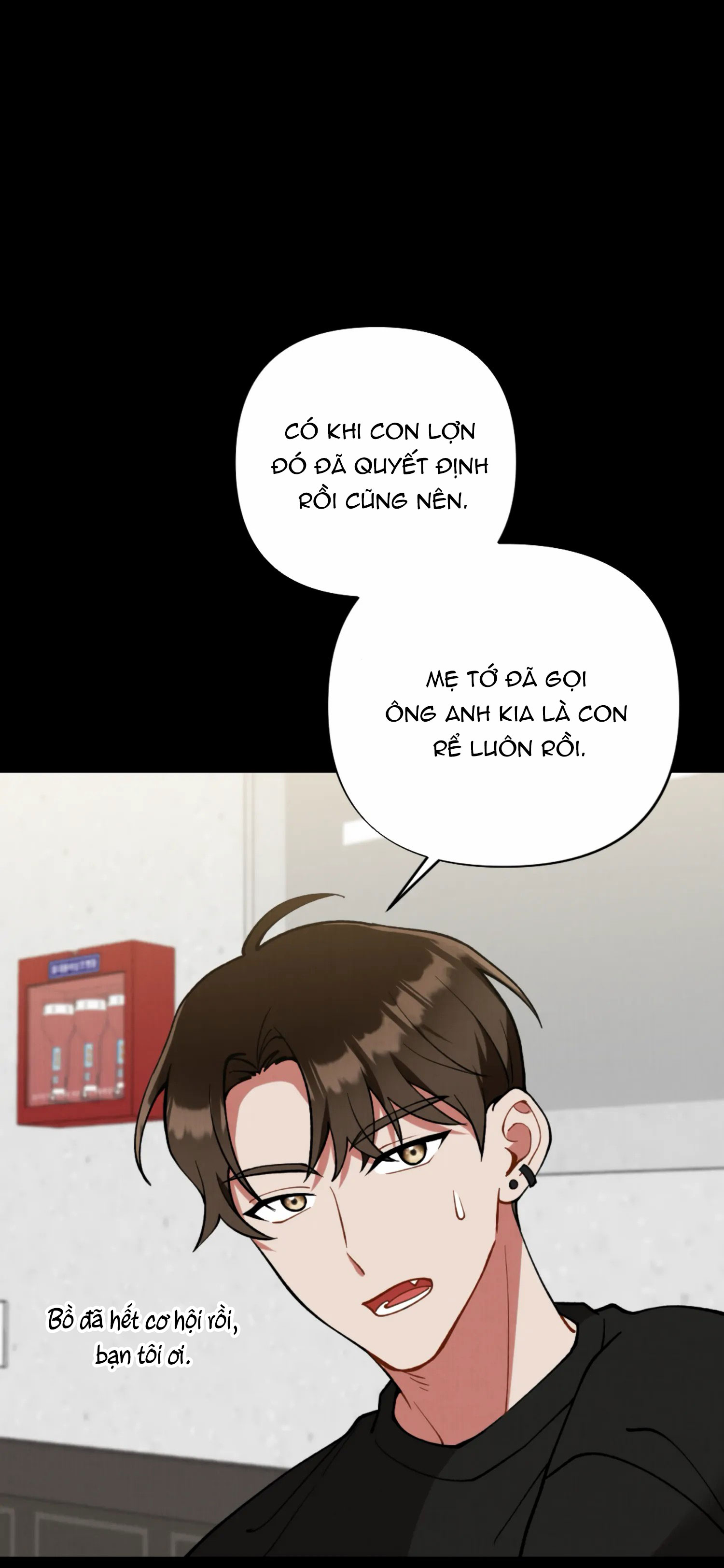 [18+] bạn của em trai không thể to như vậy! chapter 9.2 23