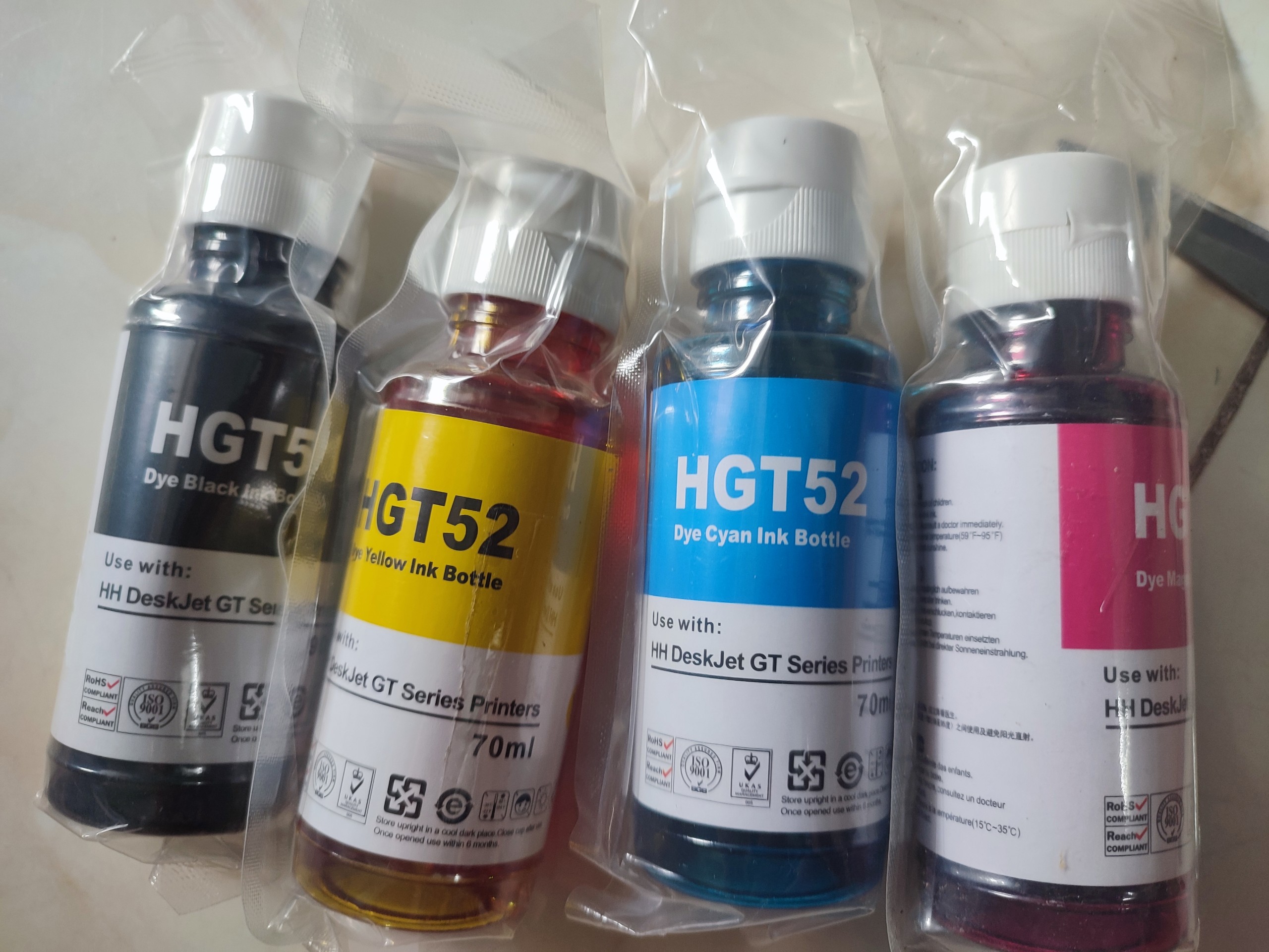 Bộ mực dành cho máy in Tank 115, HP Ink Tank 315, HP Ink Tank 415