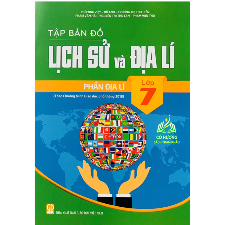 Sách - Combo Tập bản đồ Lịch sử và Địa lí lớp 7 - Phần Địa lí + Lịch Sử lớp 7- ĐN