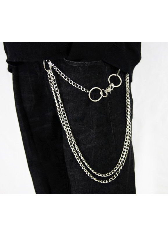 Xích treo quần hip hop phối jean jogger cực chất