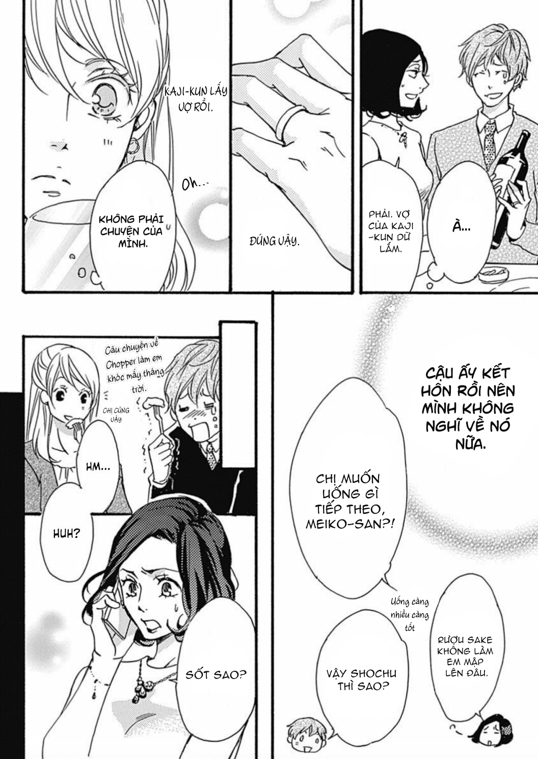 nụ hôn bắt đầu chapter 16 17