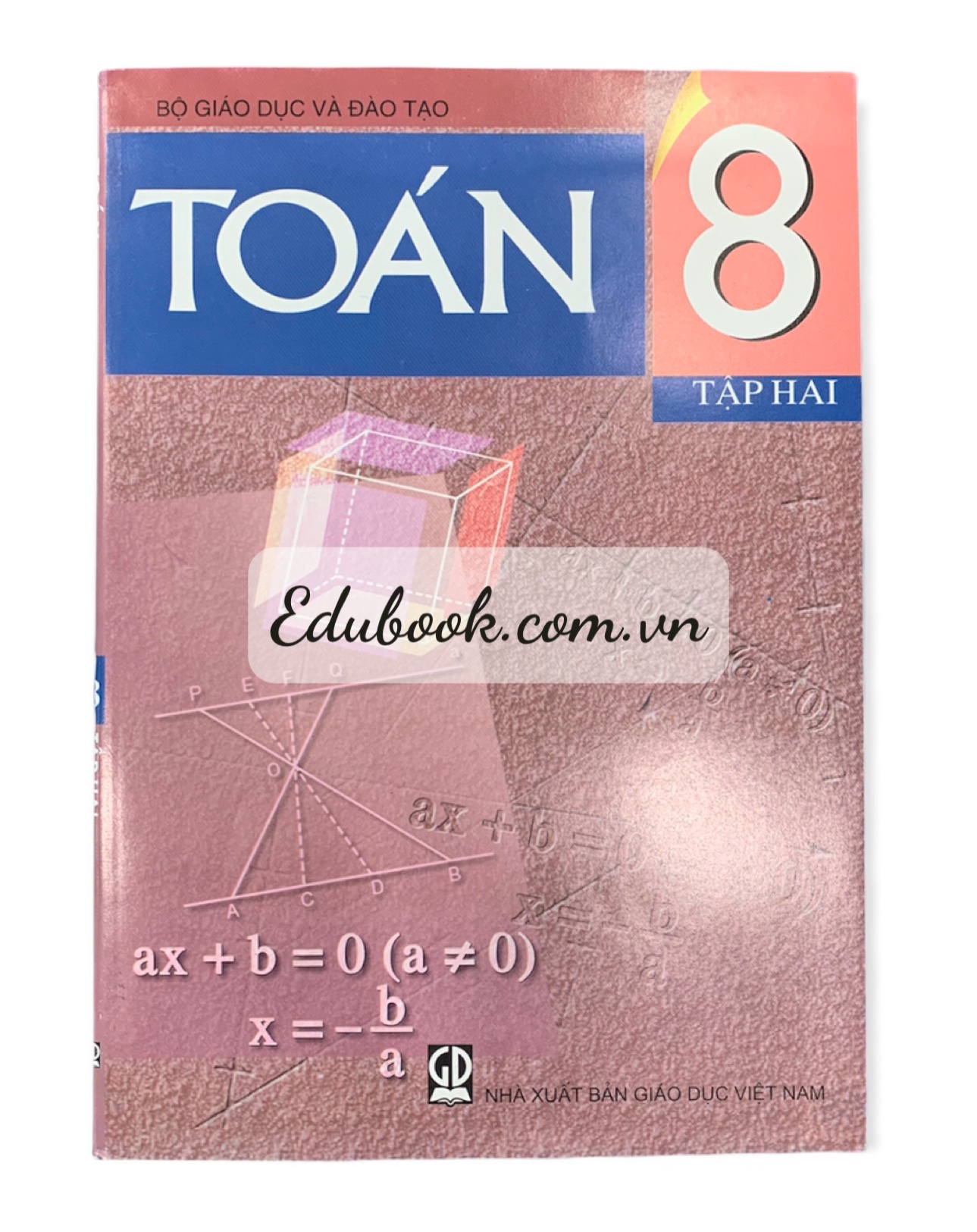 Combo SGK Toán 8 Tập 1 + Tập 2 - (2 cuốn)