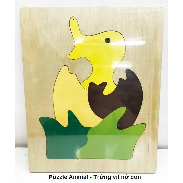 Bộ tranh ghép 13 loài động vật | Puzzle Animal 20x25cm - Phần 1