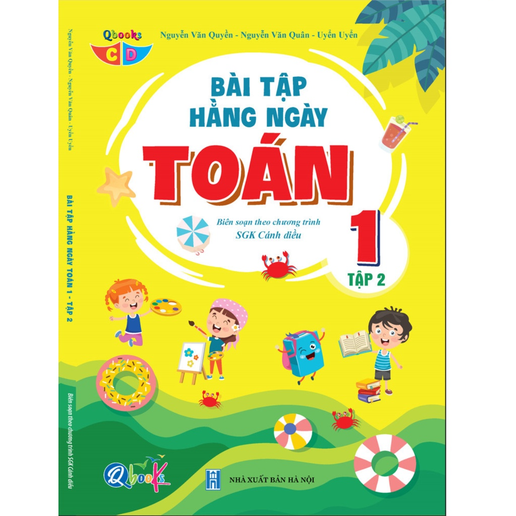 Sách Bài Tập Hằng Ngày Toán Lớp 1 - Tập 2 - Cánh Diều - BẢN QUYỀN