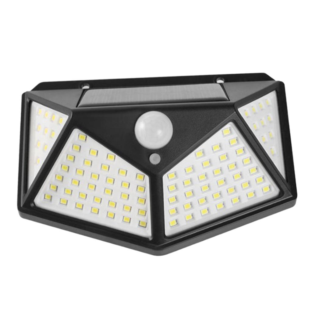 LED Solar Sensor Wall Light Yard Garden Lamp