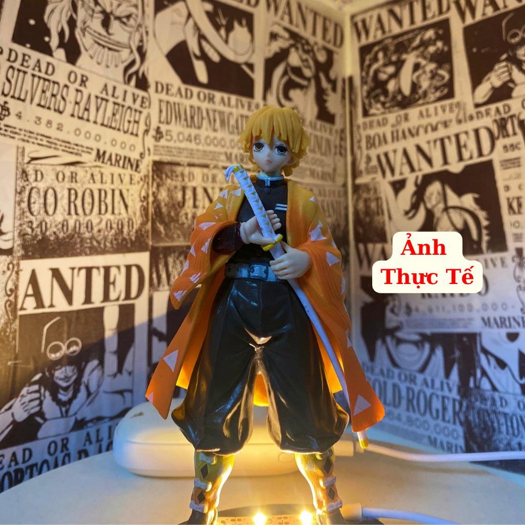 Mô Hình Zenitsu 16cm Cao Cấp Mô hình Thanh Gươm Diệt Quỷ Cao Cấp, Figure Anmie Kimetsu no Yaiba