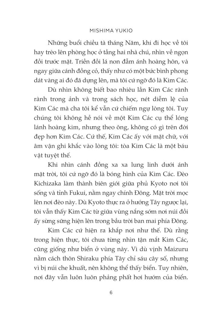 Kim Các Tự - Mishima Yukio
