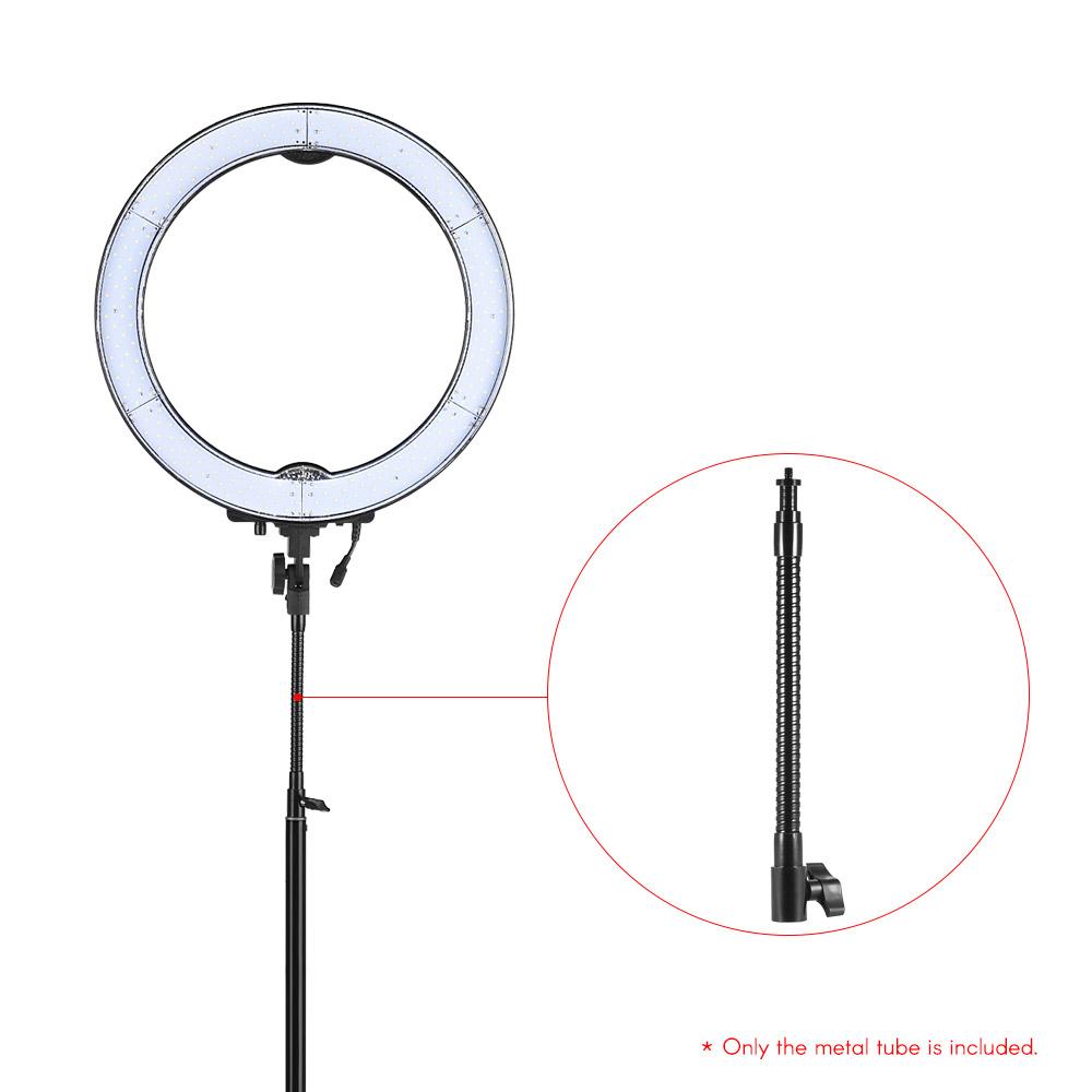 Ống mở rộng kim loại linh hoạt 26,5cm / 10,4 inch với đầu nối vít 1/4 "để mở rộng ánh sáng LED khác nhau