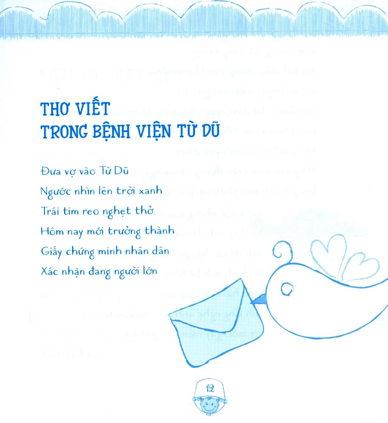 Chào thế giới bây giờ con đã đến 