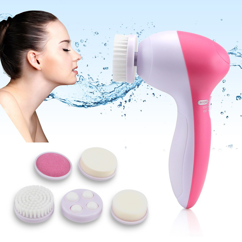 Máy Rửa Mặt Massage 5 Trong 1 RBeauty Cao Cấp - WYN2020 - HÀNG CHÍNH HÃNG, giúp bạn chăm sóc da một cách toàn diện và hiệu quả ngay tại nhà