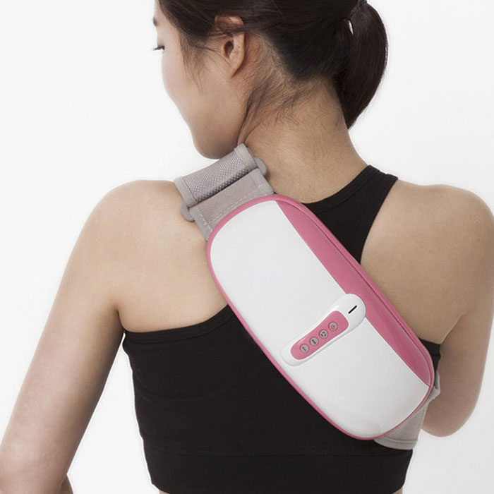 Đai Massage Bụng Nikio NK-169AC - Công Nghệ Rung Lắc Kết Hợp Bi Độ Xoay 360 Dây Ấn Thế Hệ Mới, Mát Xa Thư Giãn, Làm Săn Chắc Cơ Bụng Nhanh - Vỏ Nhựa Bền Bĩ
