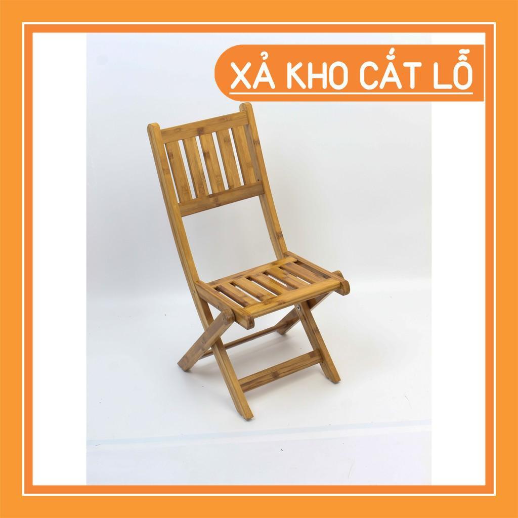 Ghế cafe gỗ ép xếp gọn giá rẻ