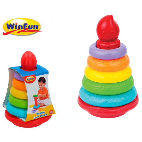 Tháp xếp chồng ngọn nến Winfun phù hợp với các bé