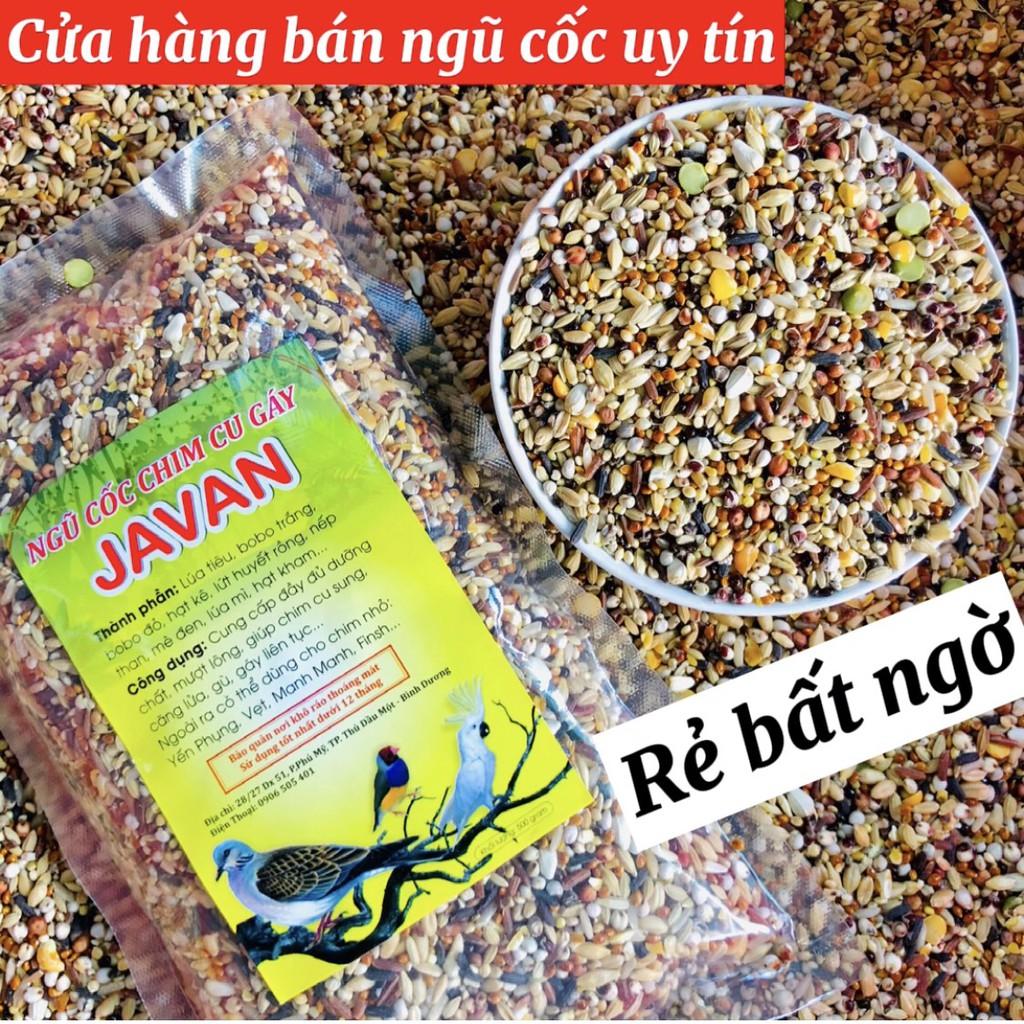 500gram thức ăn ngũ cốc chim cu gáy Javan 12 loại hạt