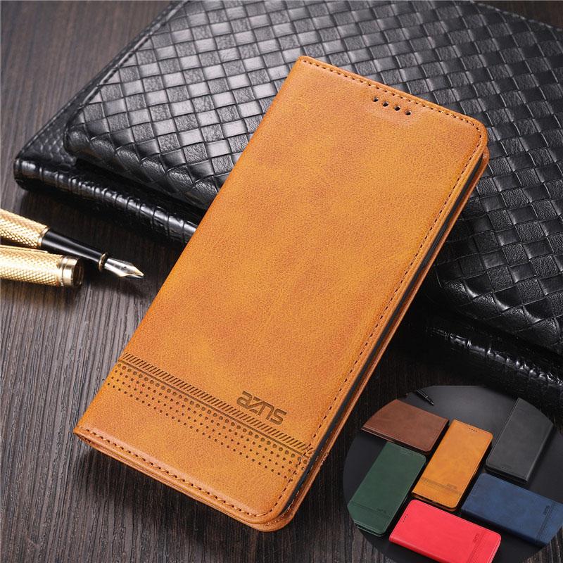 Bao Da Phong Cách Retro Có Ngăn Đựng Thẻ Cho Iphone Xs 11 12 Pro Max