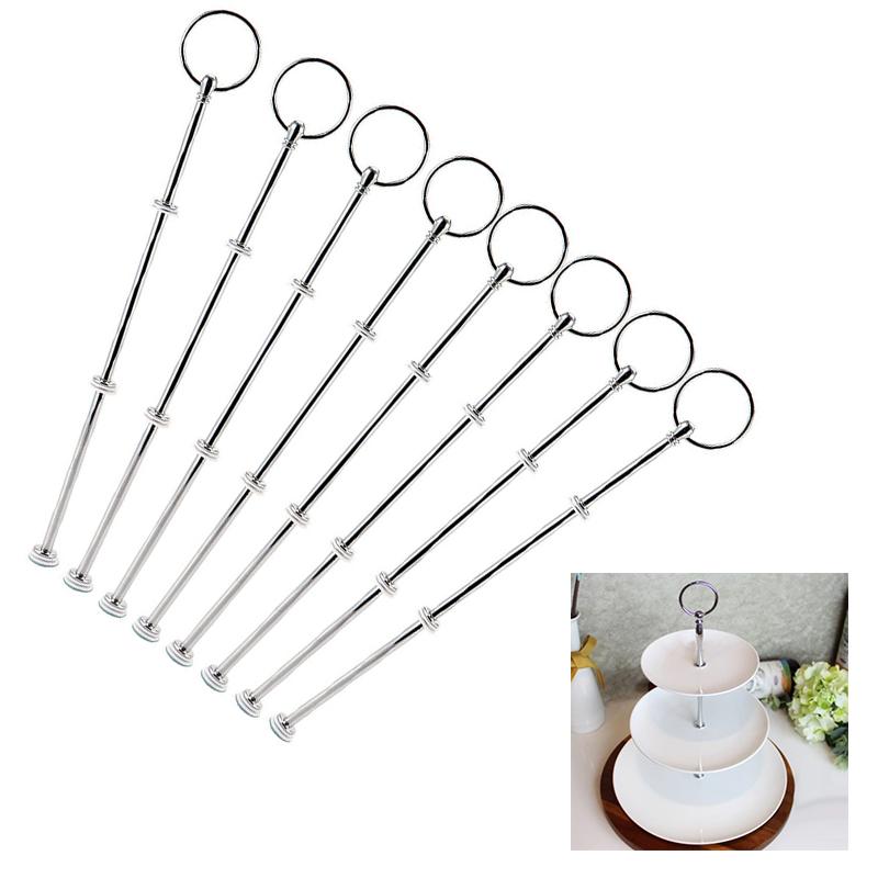 8 Cái/bộ 3 Lớp Bánh Đứng Trà Chiều Trái Cây Thực Phẩm Nhà Bếp Tiệc Cưới Cupcake Món Tráng Miệng Đứng Puesto De Pasteles