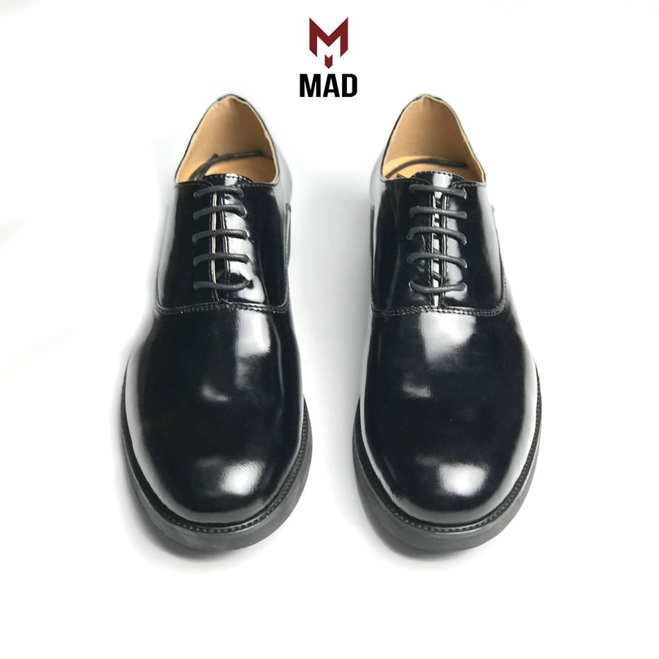 Giày tây công sở Plain Oxford Black nam buộc dây da bò cao cấp chính hãng uy tín chất lượng giá rẻ nhất hà nội