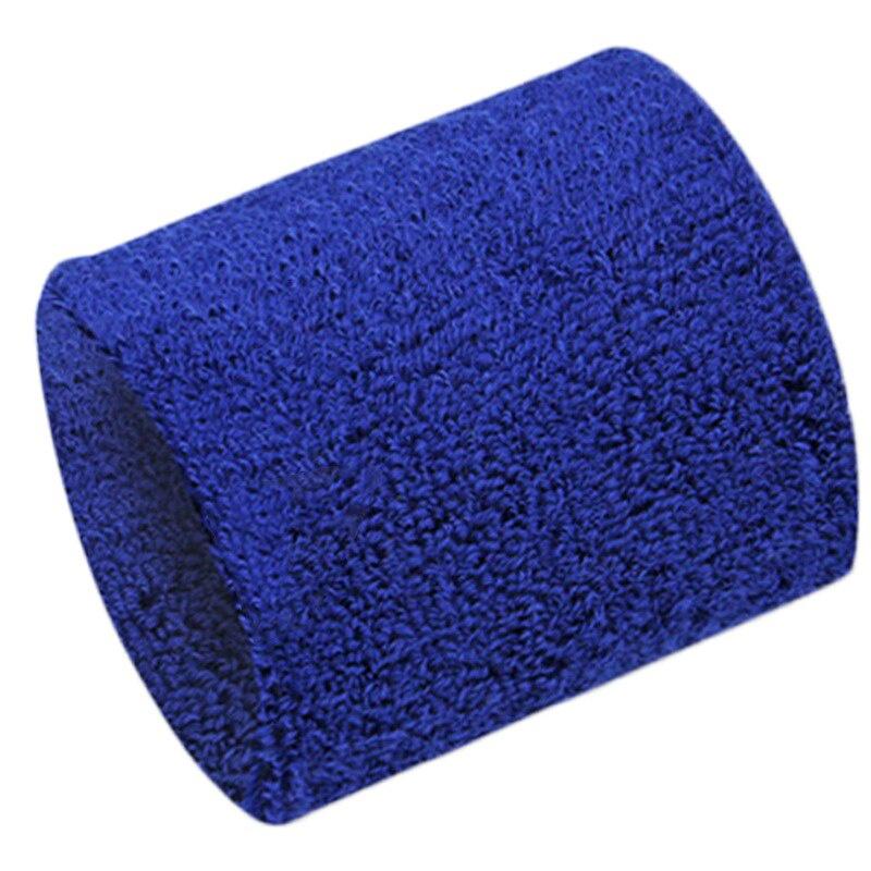 1pc Cotton Wristband Sport Sweatband Hand Band Sweat Wrist Protector Wristband Running Basketball Volleyball Tennis Wrist Brace