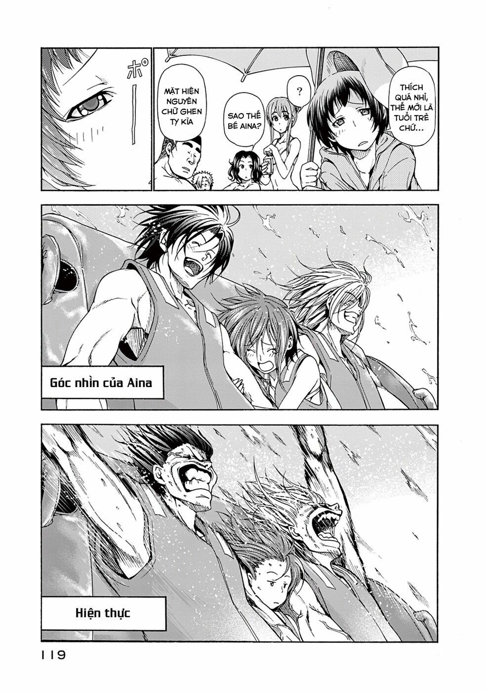 cô gái thích lặn - grand blue chapter 16 29