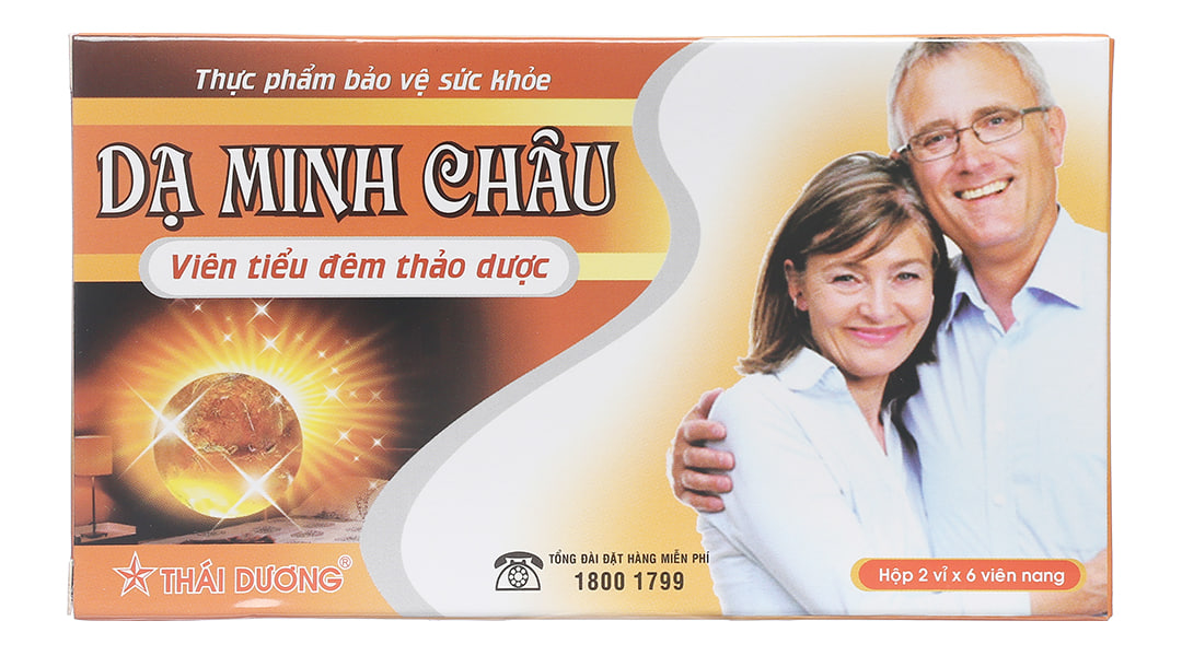 Viên uống Dạ Minh Châu Thái Dương giúp ôn bổ thận dương (30 viên)